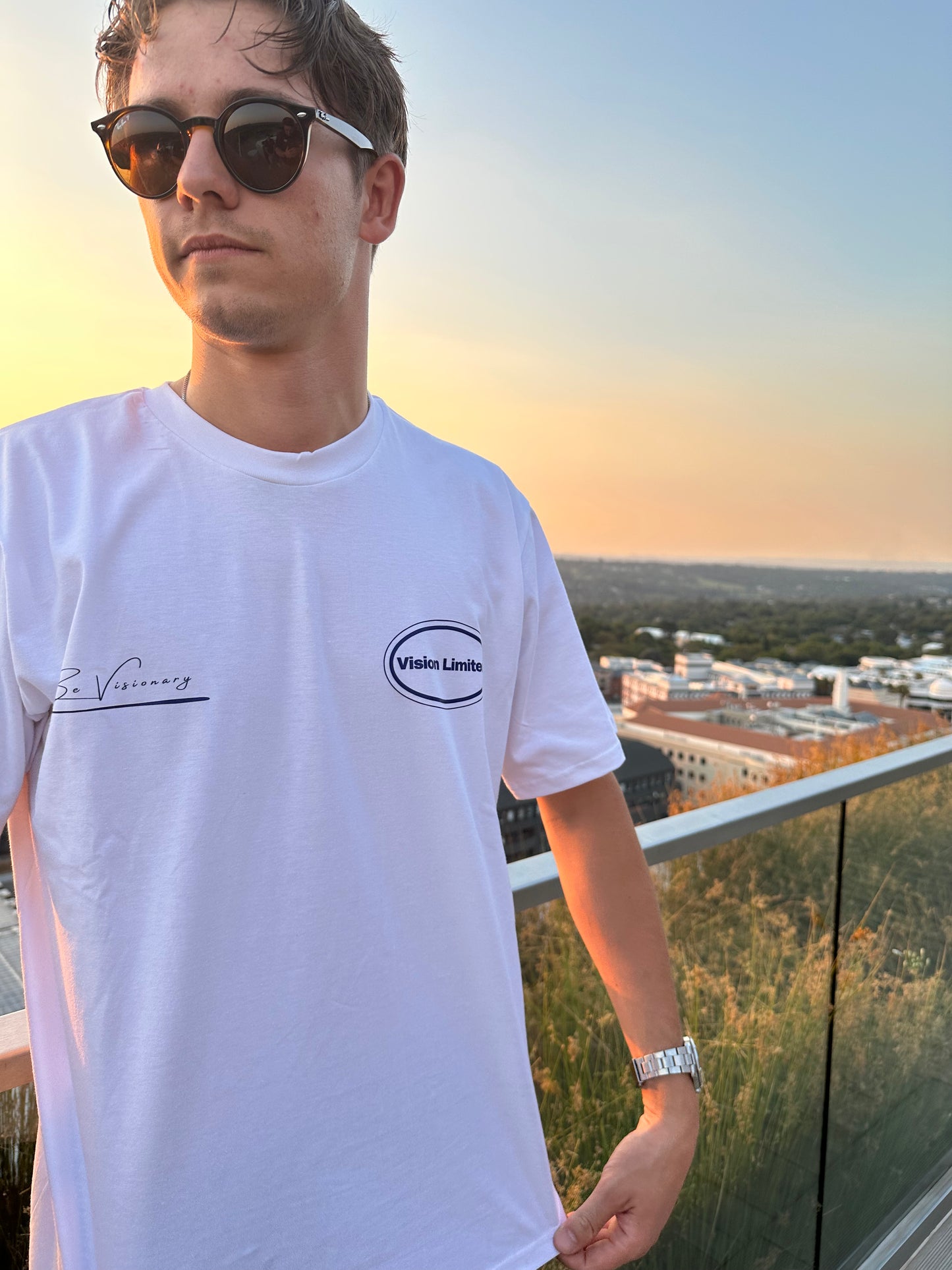 Grandiose Collection White Tee
