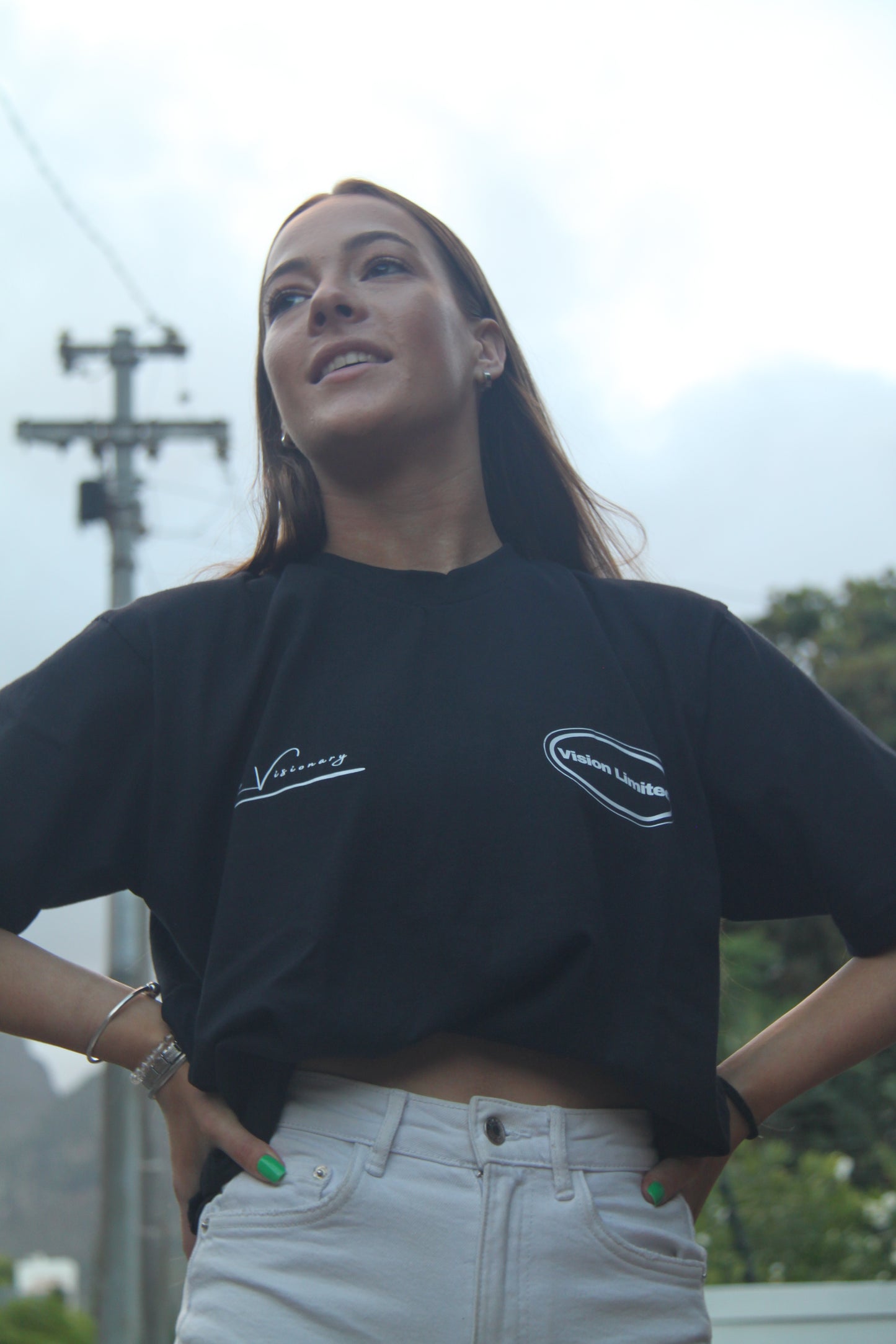 Grandiose Collection Black Tee
